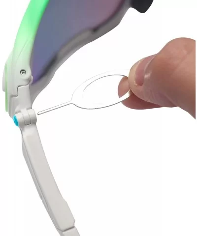 Replacement Screws Jawbreaker Sunglasses - Sky Blue - C71920X4X7A $12.13 Goggle