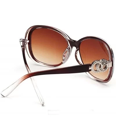 Fashion UV Protection Glasses Travel Goggles Outdoor Sunglasses Sunglasses - Brown - CT1992N9UQK $23.35 Goggle