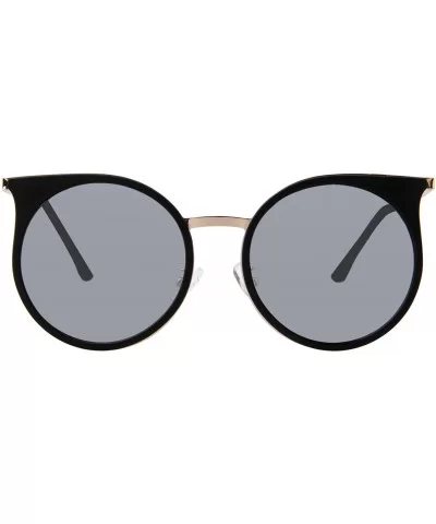 Retro Round Circle Women Sunglasses Men Driving UV Protection Glasses LS4702 - Silver - CR17YSDL8ZH $25.82 Round