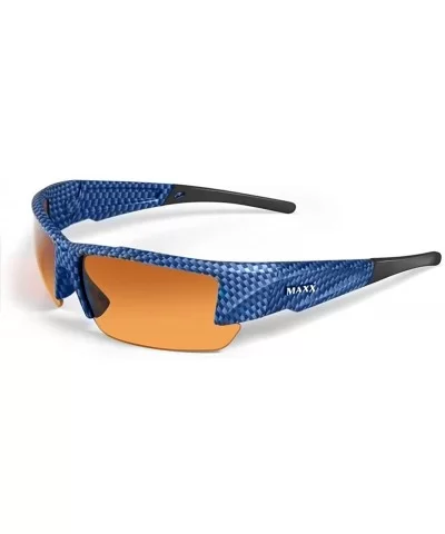Sunglasses Stealth 2.0 Blue Carbonfiber - CP11VDC1HFX $24.41 Rectangular