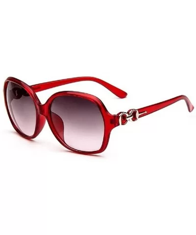 Sunglasses Women Large Frame Polarized Eyewear UV protection 20 Pcs - Red With Gray-20pcs - CQ184CD0XC6 $75.91 Goggle