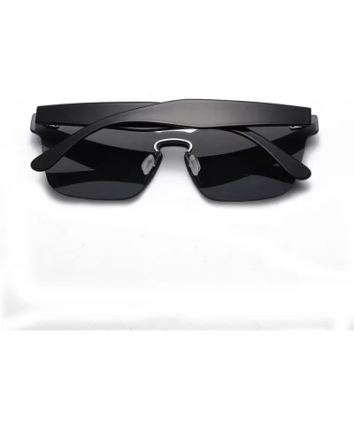 Women Unisex Fashion Chic Shades Acetate Frame UV Sun9134bk - CV18RR2KT96 $13.57 Sport