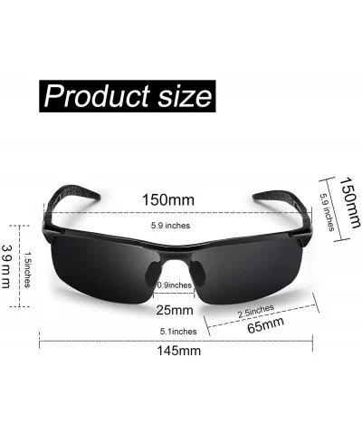 Polarized Sports Sunglasses for Men -Driving Cycling Fishing Sunglasses Men Women Lightweight UV400 Protection - CX18UXL37DU ...