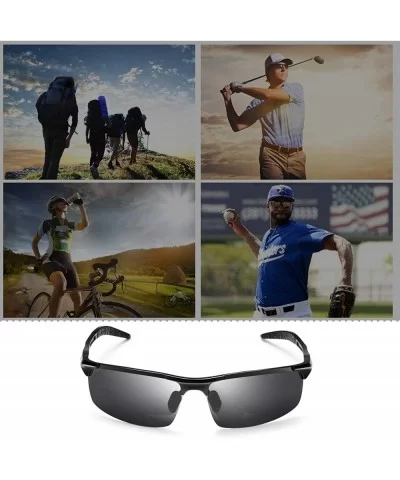 Polarized Sports Sunglasses for Men -Driving Cycling Fishing Sunglasses Men Women Lightweight UV400 Protection - CX18UXL37DU ...