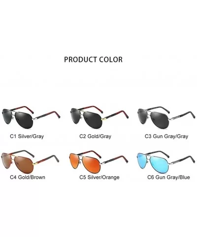 Designer Polarized Sunglasses Men Driving Coating Fishing Driving Eyewear Male Goggles UV400 - C9198O52E7W $21.02 Goggle