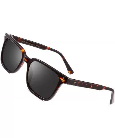 rectangular Polarized Sunglasses Unisex Memory-Acetate Frame Luxury Sun Glasses For Men/Women tl3009 - C318INQXL8D $13.83 Goggle