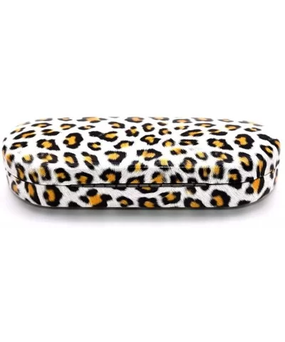 Glasses Case Hard Shell Leopard Print - Eyeglass Case For Men - Women - and Kids - Brown - CU12LNO5IZ5 $11.34 Aviator