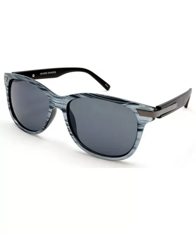 Unisex Modern Classic Wayfarer Sunglasses - Audrey & - Grey - CK11XVRWIGP $21.90 Wayfarer