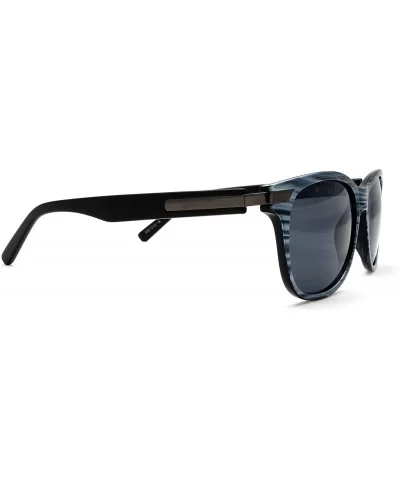 Unisex Modern Classic Wayfarer Sunglasses - Audrey & - Grey - CK11XVRWIGP $21.90 Wayfarer