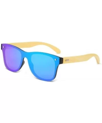 Mirrored Aviator Flat Lens Sunglasses - UNISEX Shades - Classic style - D519 Gold Doublegrey - C118XXK7AI0 $20.72 Aviator