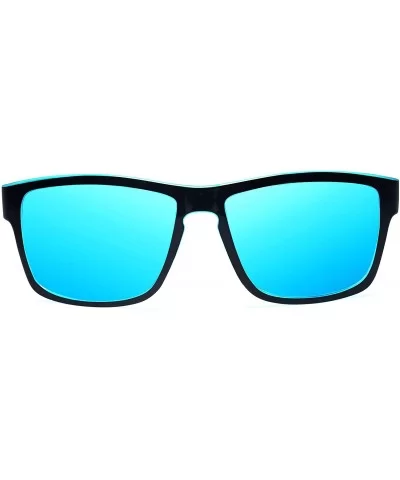 Sport Polarized Sunglasses Men Outdoor Driving Sun Glasses For men Fashion Male Eyewear - CZ1922KWZ5R $20.03 Square