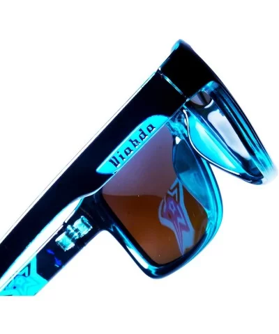 Sport Polarized Sunglasses Men Outdoor Driving Sun Glasses For men Fashion Male Eyewear - CZ1922KWZ5R $20.03 Square