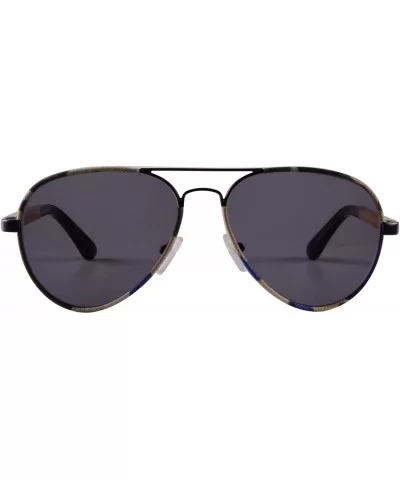 Men Polarized Sunglasses Wood Temple Outdoor Glasses for Hiking Driving Fishing Sporting Eyeglasses-TY1570 - CS193LK0IZ2 $29....