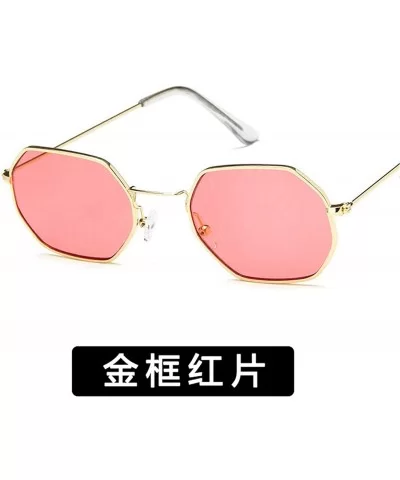 Fashion Ladies Retro Eye Classic Women Sunglasses Tinted Color Lens Small Square Frame Sun Glasses - 1 - CS198A7GUNL $56.87 O...