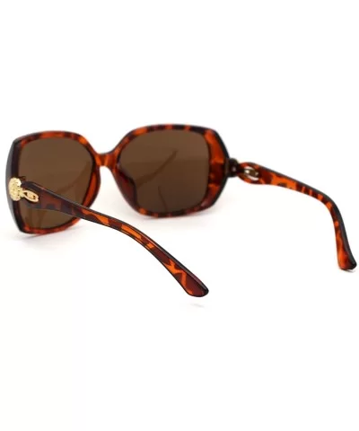 Womens Fashion Luxury Oversize Diva Plastic Butterfly Sunglasses - Tortoise Brown - CR18XEZXQQZ $13.66 Oversized