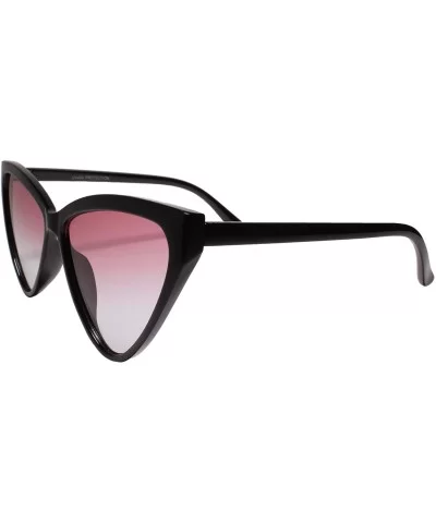 Elegant Exotic Womens Vintage Retro 50s 60s Look Cat Eye Sunglasses - C5199EQ5G70 $20.05 Cat Eye