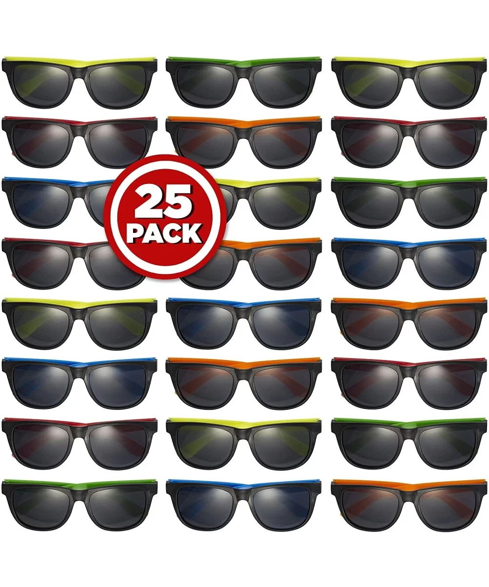 Prextex Protected Sunglasses Assorted Colored - CT18UYM43GC $20.95 Wrap