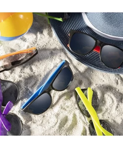 Prextex Protected Sunglasses Assorted Colored - CT18UYM43GC $20.95 Wrap