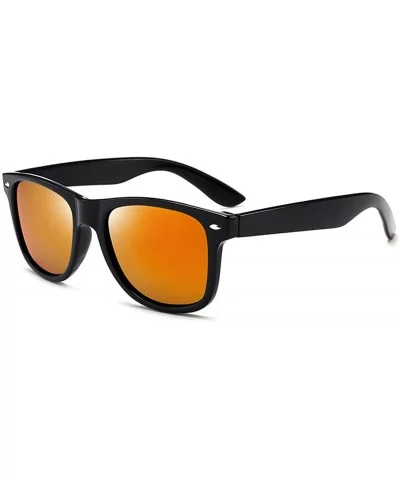 Aviator Polarized Sunglasses for Men - UV 400 Protection - Lightweight Designer Retro Eyeglasses - Color 2 - C818QIU2QGK $13....