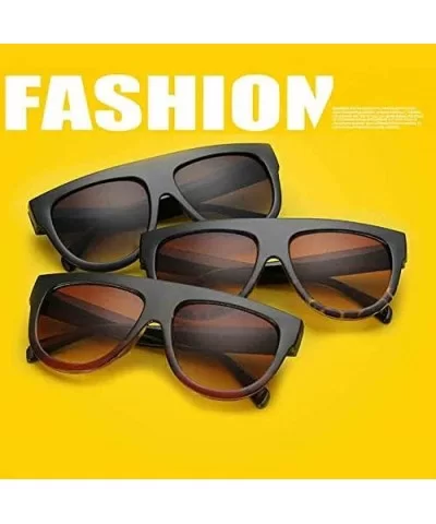 Oversize Polarized Sunglasses Protection - B - CA19752725Y $11.23 Rimless