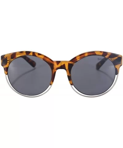 Women's Sunglasses Retro Round Frame Glasses for Women Fashion Sunglasses-SH71018 - Demi - CD12HSQQAOJ $21.39 Round
