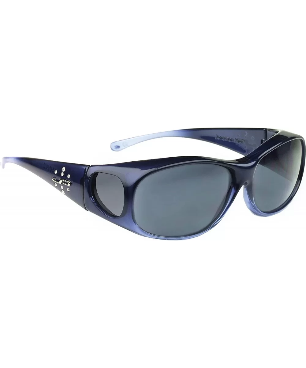 Jonathan Paul Element Medium Polarized Over Sunglasses - Sapphire-crystal - CG11LY9XG3B $86.41 Wrap