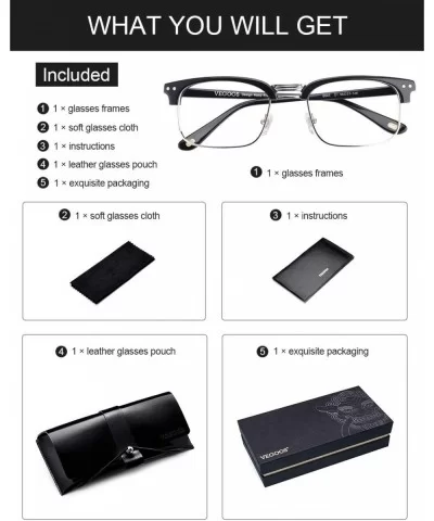 Blue Light Blocking Glasses Men Women Clear Lightweight Eyeglasses Frame for Computer Reading/Gaming/TV/Phones - CM18I978KCO ...