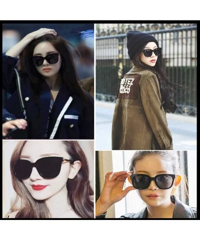 2019 New Fashion New Sunglasses Women Brand Designer Big Frame C5 - C7 - C818YZW9Q0M $11.25 Aviator