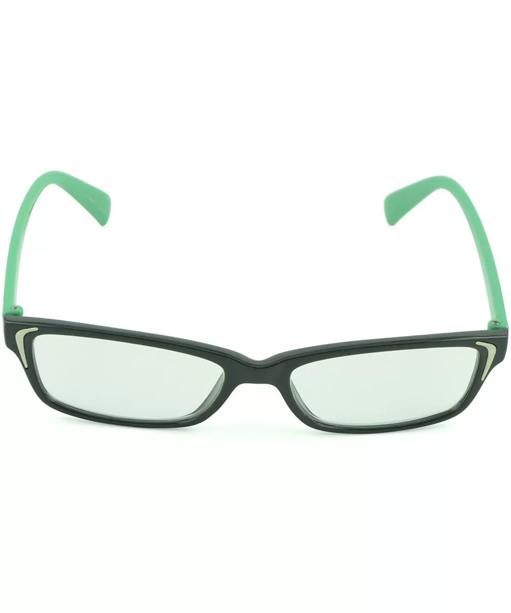 Stylish and Comfortable Women's Reading Glasses - Assorted Colors - Green - CR12D3R524H $10.61 Sport