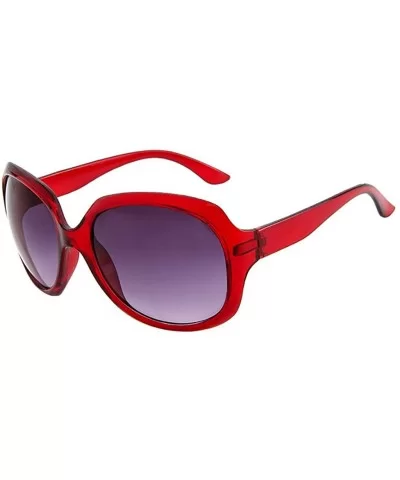 Oversized Sunglasses Protection Valentines - G - CL18SZXICG7 $8.70 Sport