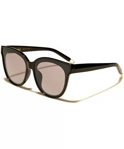 Stylish Fashion Womens Cat Eye Sunglasses - Black/ - CP18ECGONRO $17.23 Cat Eye