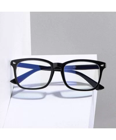 Various Blocking Glasses Eyeglasses Computer - Black-white-pink - C91992MCKWT $24.18 Aviator