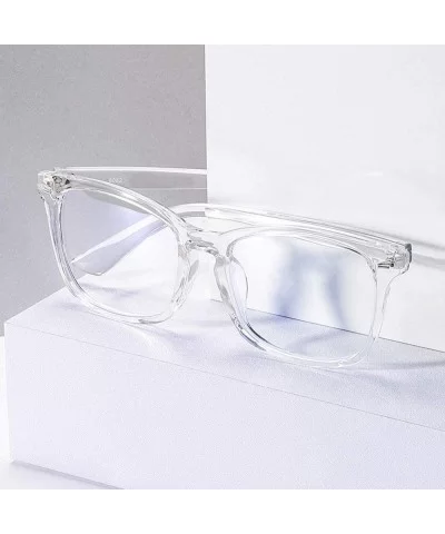 Various Blocking Glasses Eyeglasses Computer - Black-white-pink - C91992MCKWT $24.18 Aviator