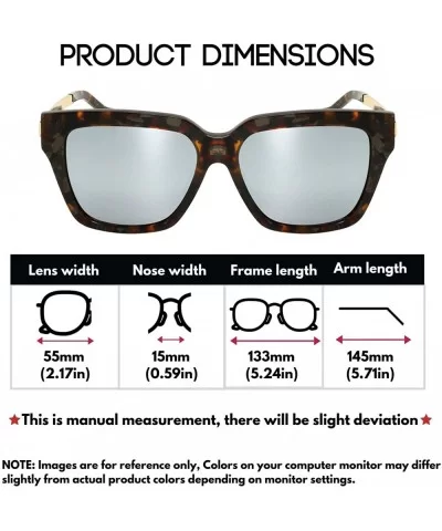 Retro Inspired Handmade Acetate Square Sunglasses with Quality UV CR39 Lens Gift Pakcage Included - C918RHG0T3E $68.84 Oval