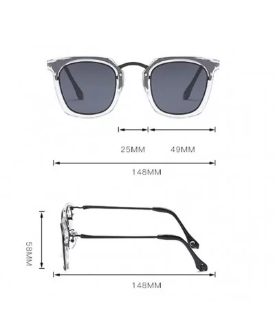 Sunglasses Colorful Polarized Accessories HotSales - D - CO190L9ZU0M $11.66 Oversized