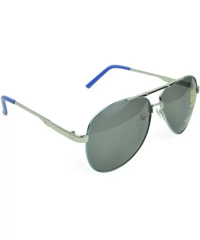 Trendy Classic Aviator Sunglasses Men/Women Sunglasses 100% UV Protection - Blue - CL129IJX2GT $12.07 Square