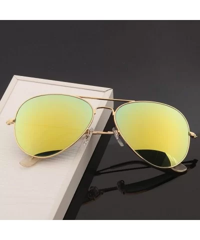 Design Men Aviation Sunglasses Classic Women Driving Alloy Frame Mirror Sun Glasses UV400 Gafas De Sol - CW199CESTM9 $43.85 S...