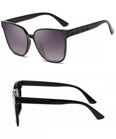 Women's Sunglasses Polarized Glasses Vintage Sun Glasses for Men Women Driving Eyes Protection - Style1 - CQ18RLA647N $8.41 Oval