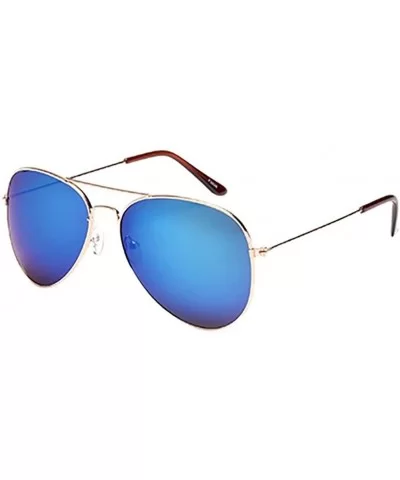 Women's Men Sunglasses-Vintage Oversize Frame Sunglasses Stylish Eyewear - L - CH18EMT88NH $12.62 Sport