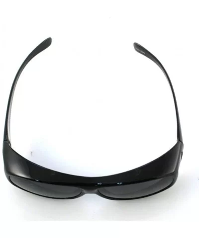 Condor Over-Prescription Sunglasses-Black Frame/Smoked Lens-one size - CK112FZ3SM7 $43.41 Sport