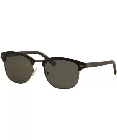 N4622SP N/4622/SP 005 Mt Black/Gunmetal Square Polarized Sunglasses 53mm - CX182GC6CS0 $60.28 Square