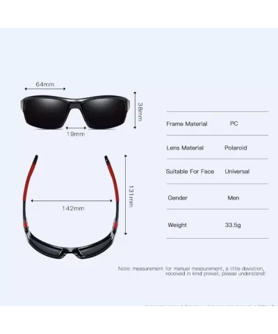 Polarized sunglasses for men and women outdoor sport riding anti-glare polarized driving Sunglasses - E - C418Q9EMH0N $50.36 ...