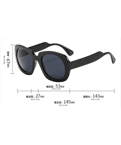 2019 new fashion square sunglasses retro unisex wide leg brand design sunglasses UV400 - Suang Tea - C418REX4G65 $20.92 Square