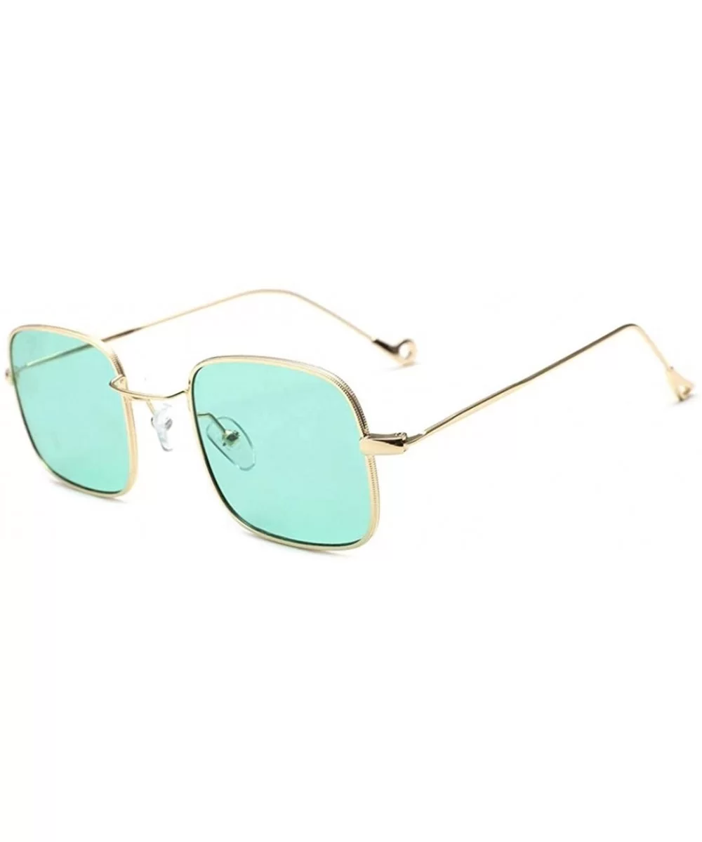 Unisex Fashion Sunglasses Integrated UV Candy Colored Glasses - E - C618HM38HRE $13.62 Oval