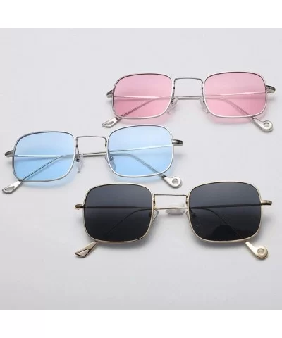 Unisex Fashion Sunglasses Integrated UV Candy Colored Glasses - E - C618HM38HRE $13.62 Oval