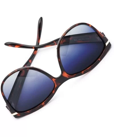 Sunglasses Protection TORTOISHELL SUNGLASSES - Cateye Tortoise - CX1833QN43L $39.99 Wayfarer