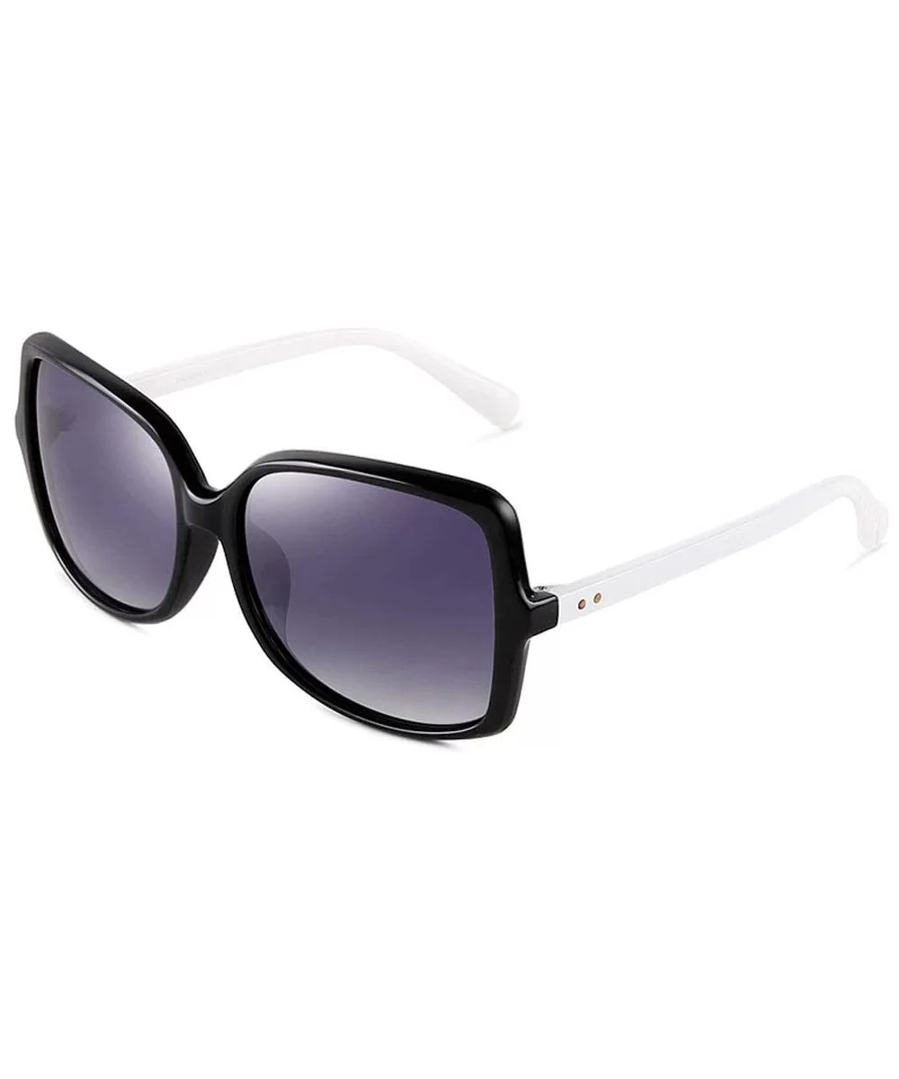 Sunglasses Sunglasses Simple Driving Polarizer - Black a - CN18WDQZUK9 $77.30 Oversized