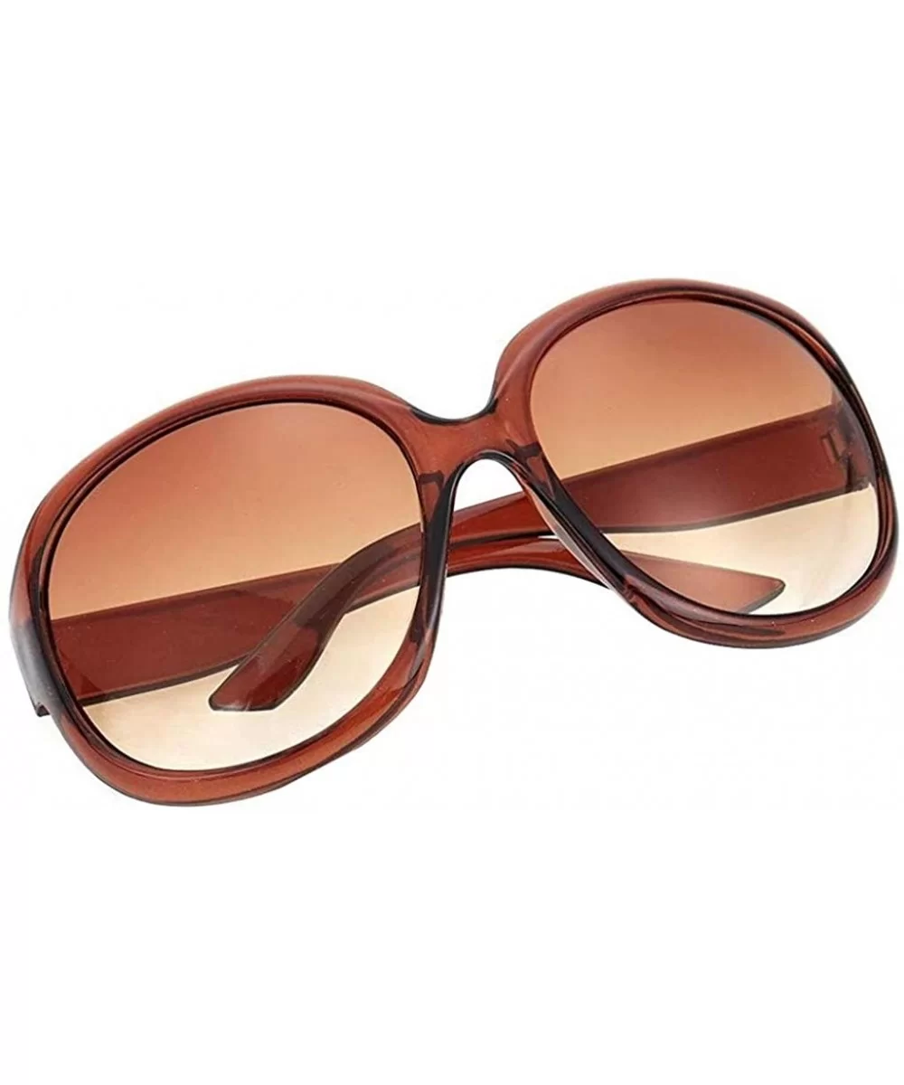 Oversized Sunglasses Protection Valentines - E - C518SZ48T9M $8.59 Sport