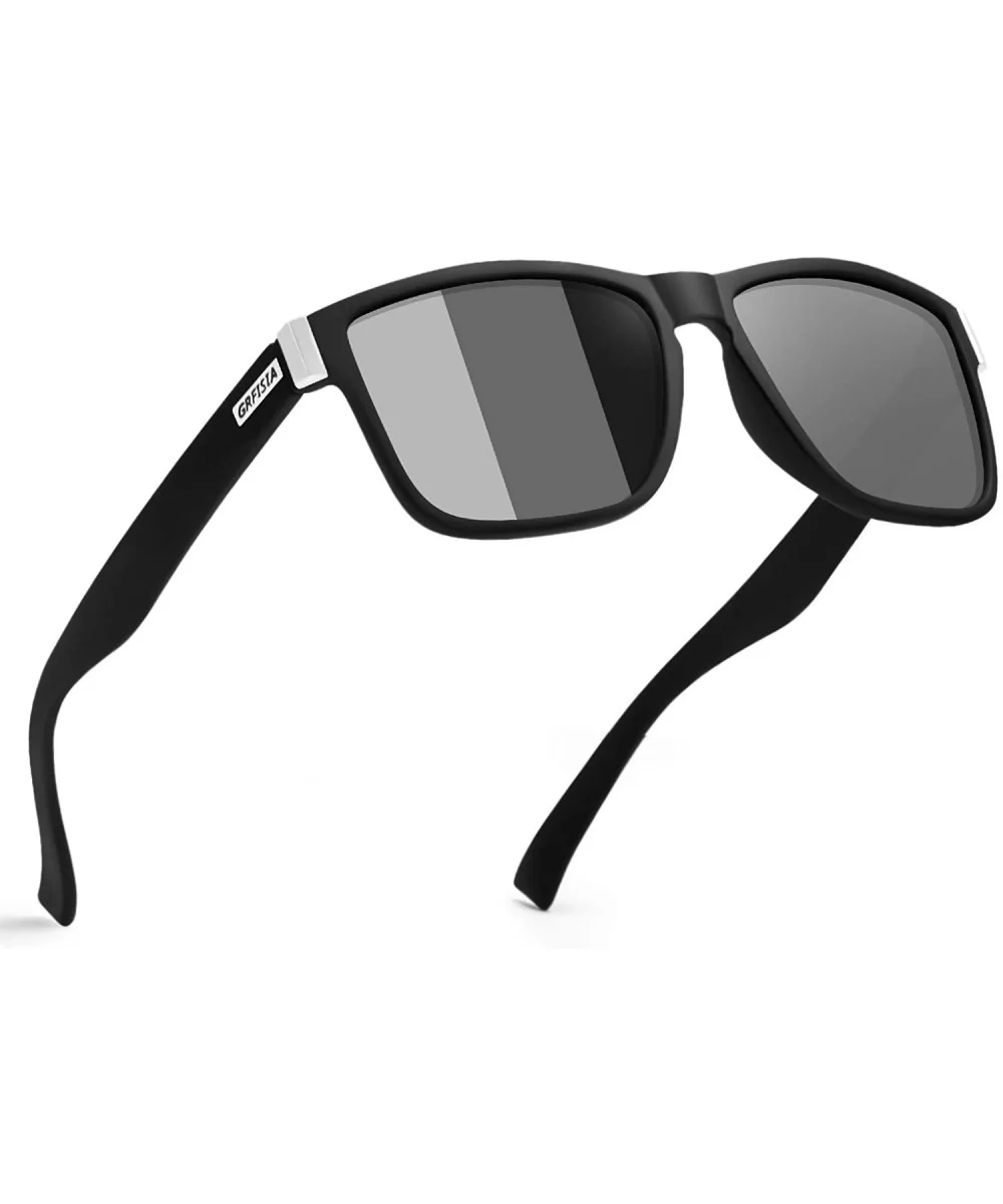 Vintage Polarized Sunglasses for Men and Women Driving Sun glasses 100% UV Protection - CY18XS275MO $28.00 Rectangular