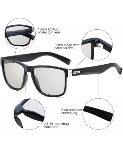 Vintage Polarized Sunglasses for Men and Women Driving Sun glasses 100% UV Protection - CY18XS275MO $28.00 Rectangular